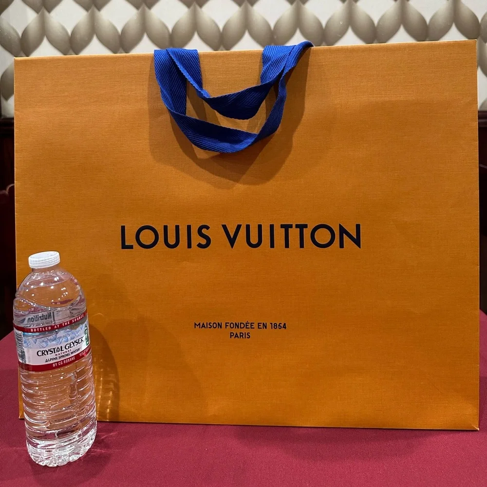 Louis Vuitton XL paper bag shopper tote gift